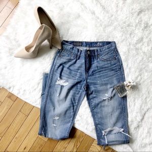 J. CREW Broken in Boyfriend Jeans NWOT